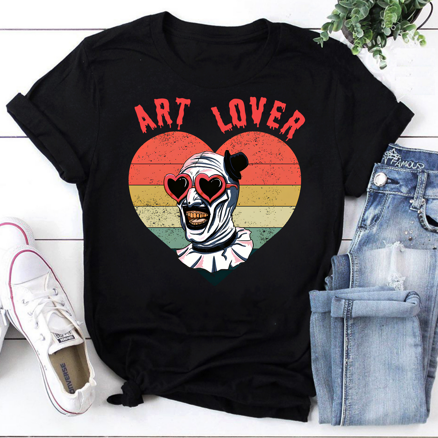 Art The Clown Vintage T-Shirt