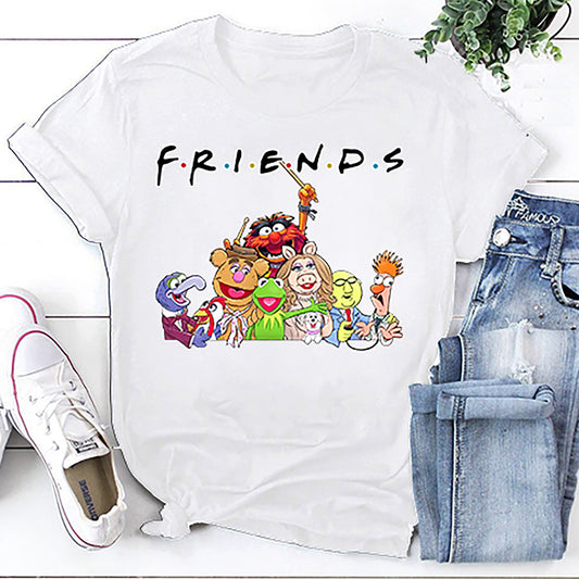 Awesome Muppet Friends Cartoon T-Shirt