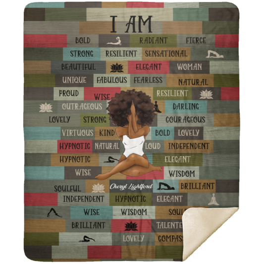 3547236558 MSHM Premium Sherpa Blanket 50x60