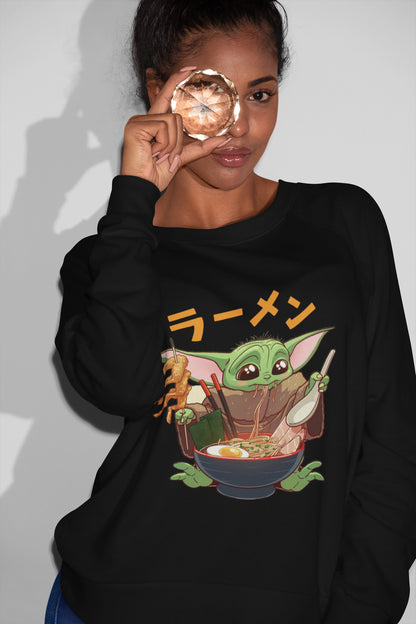 Baby Yoda Eating Ramen The Mandalorian Unisex T-Shirt