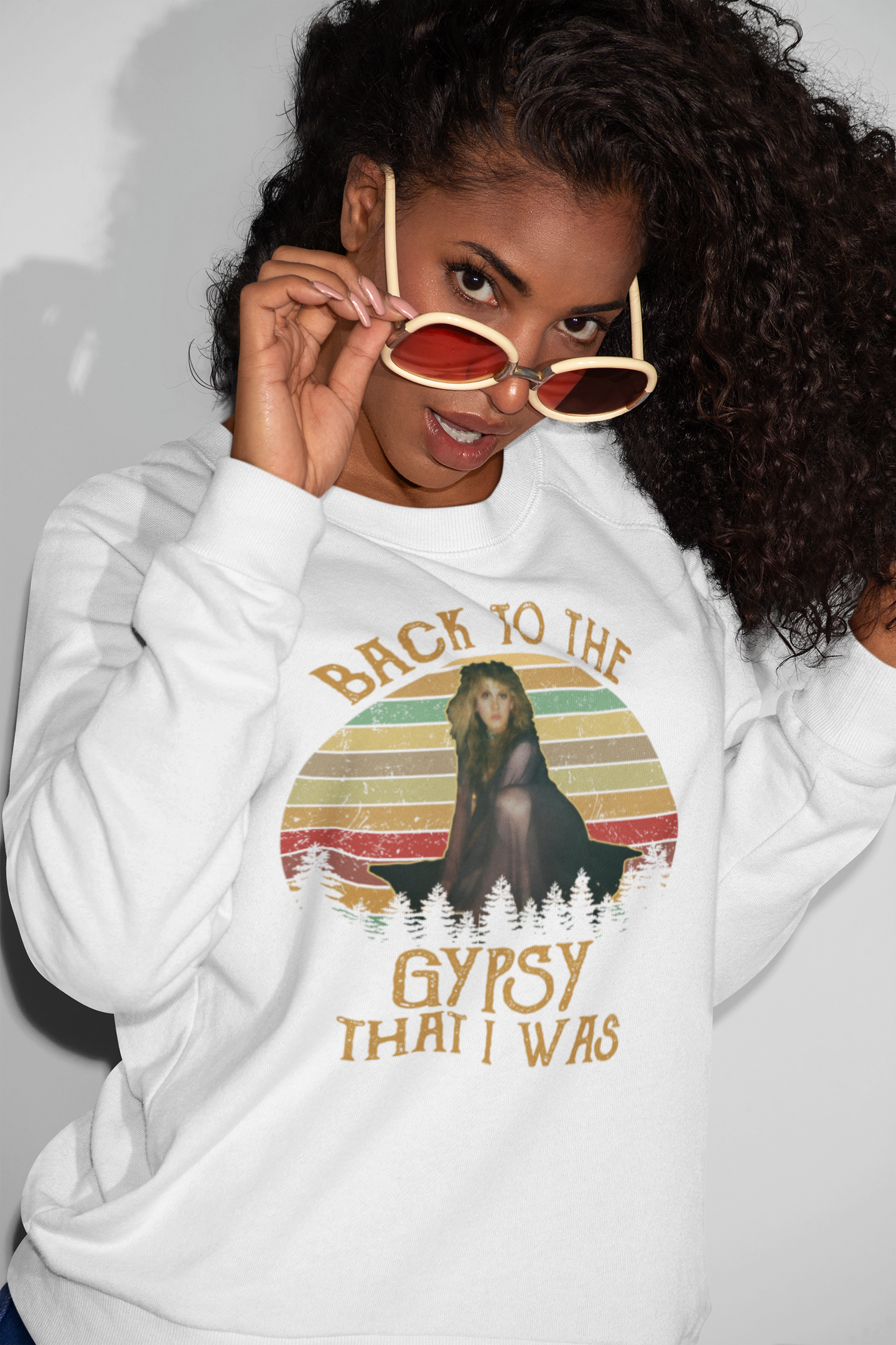 Back To The Gypsy That I Was Retro Vintage T-Shirt