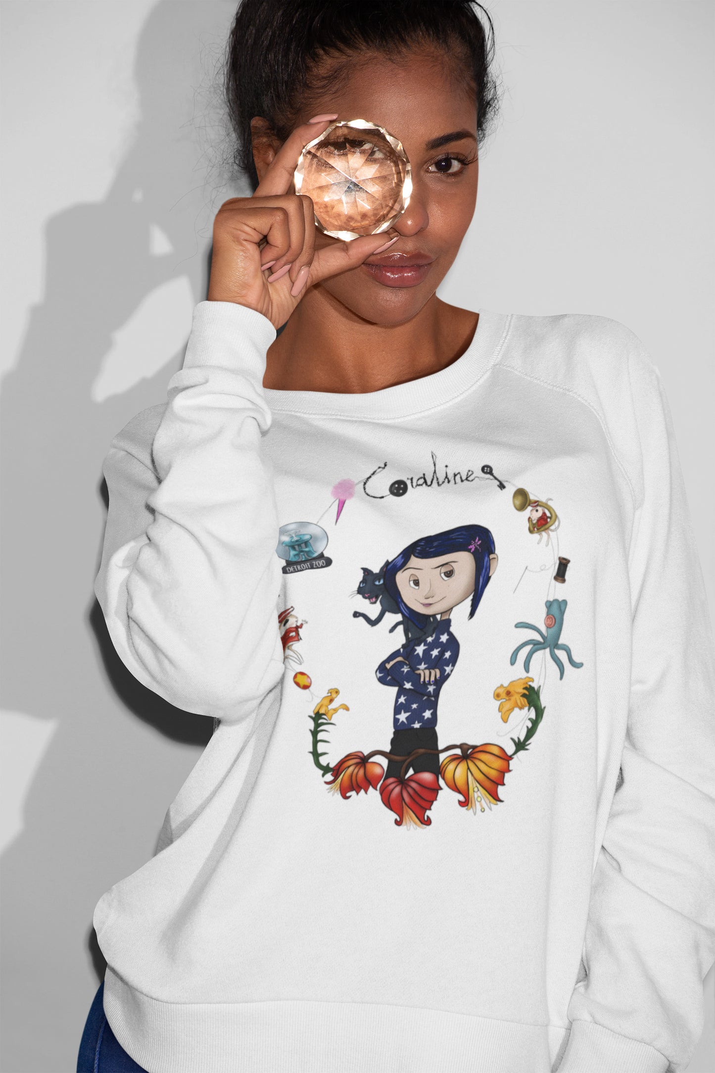 Be Careful What You Wish For Coraline Graphic T-Shirt