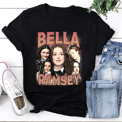 Bella Ramsey The Last Of Us Vintage 90’s Style Unisex T-Shirt