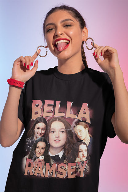 Bella Ramsey The Last Of Us Vintage 90’s Style Unisex T-Shirt