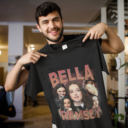 Bella Ramsey The Last Of Us Vintage 90’s Style Unisex T-Shirt