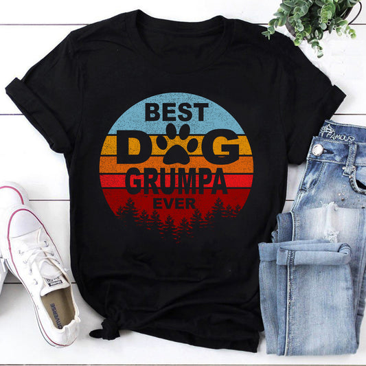 Best Dog Grumpa Ever T-Shirt