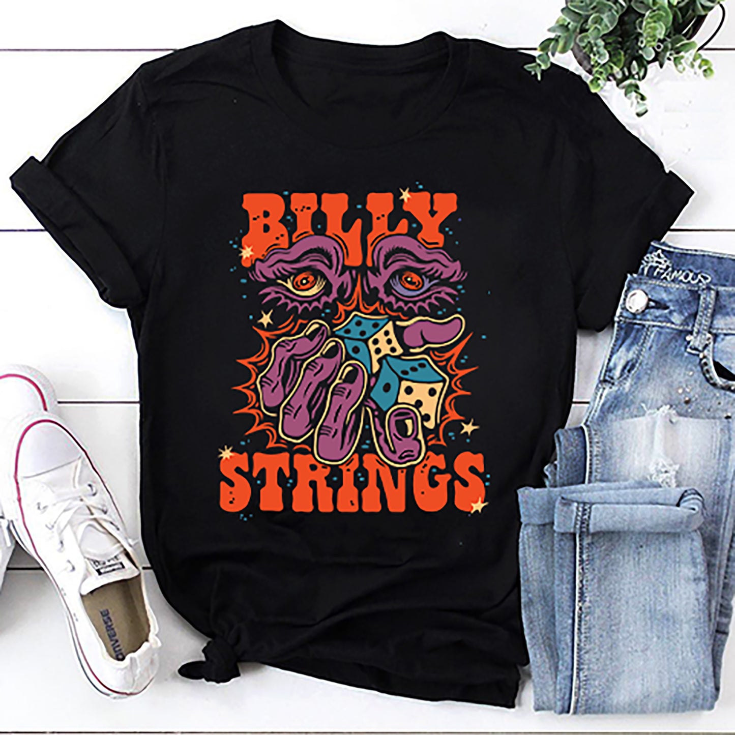 Billy Strings Fall Winter Illustration T-Shirt