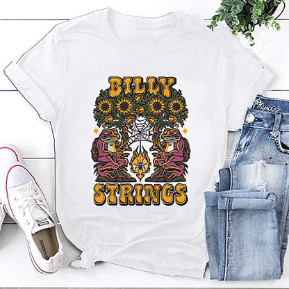 Billy Strings Fall Winter Sunflowers Toad T-Shirt