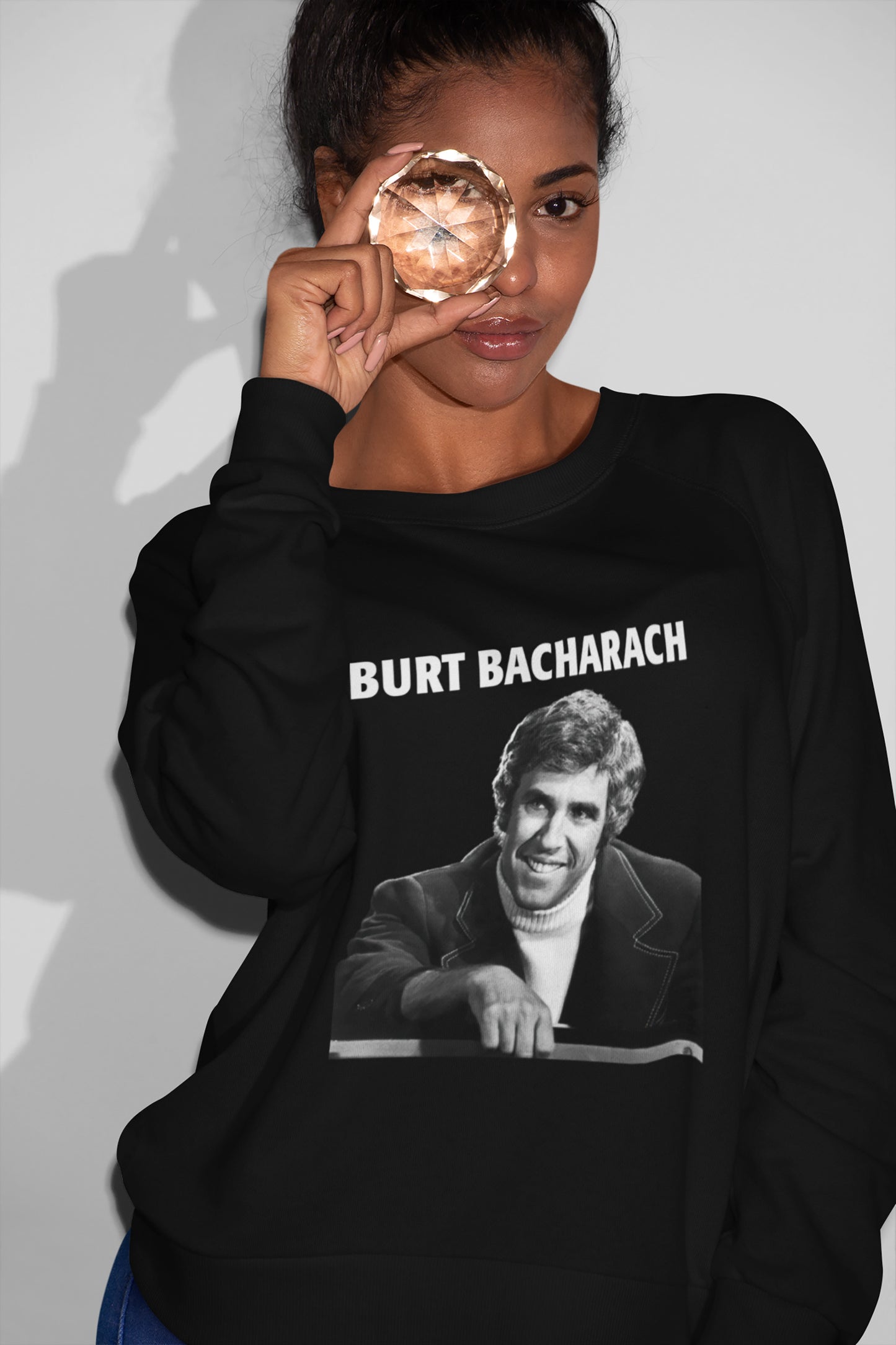 Black And White Portrait Burt Bacharach Unisex T-Shirt