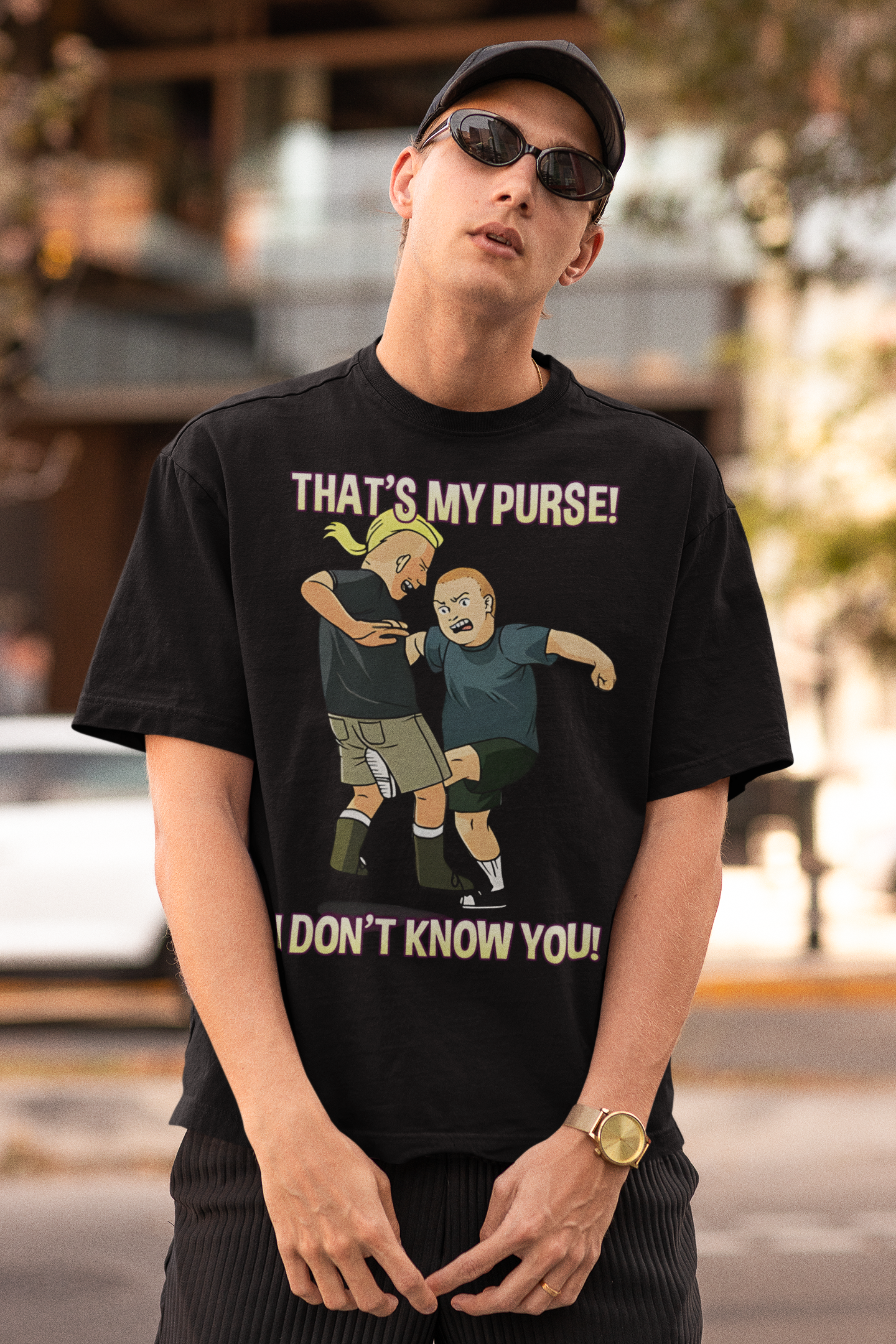 Bobby Hill That’s My Purse King Of The Hill Vintage T-Shirt