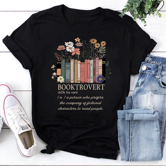 Booktrovert Vintage T-Shirt