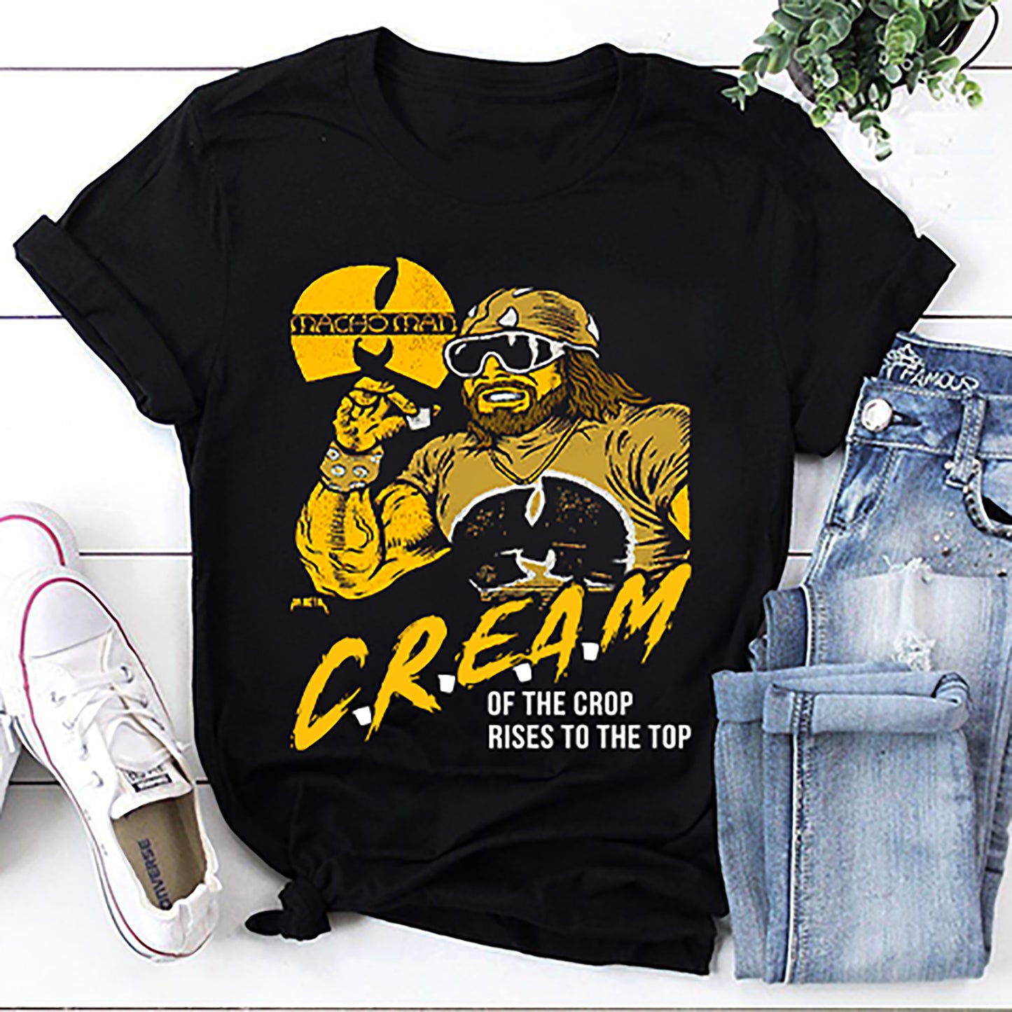 C.R.E.A.M Macho Man Of The Crop Rises To The Top Unisex T-Shirt