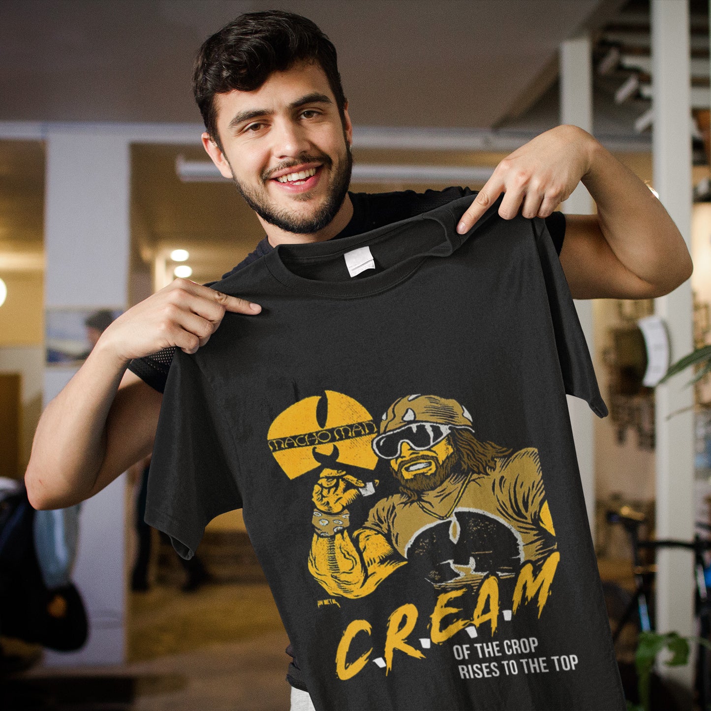 C.R.E.A.M Macho Man Of The Crop Rises To The Top Unisex T-Shirt