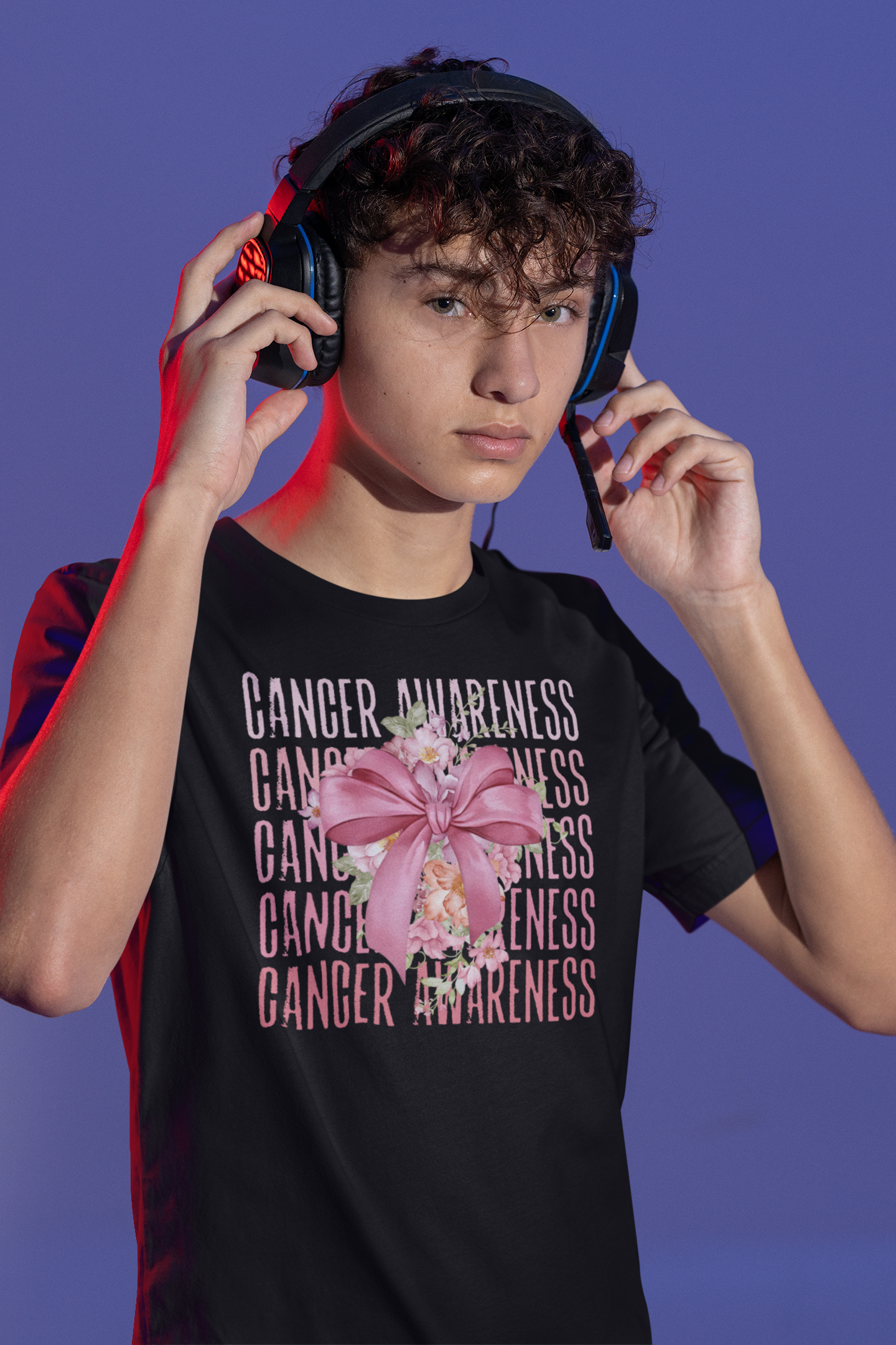 Cancer Awareness Vintage Retro T-Shirt