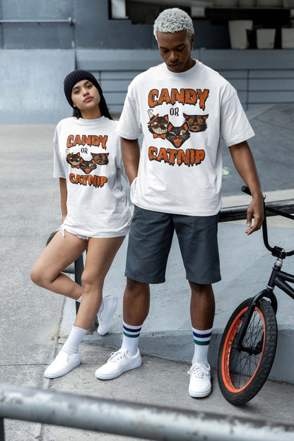 Candy Catnip Shirt, Halloween Cat Shirt