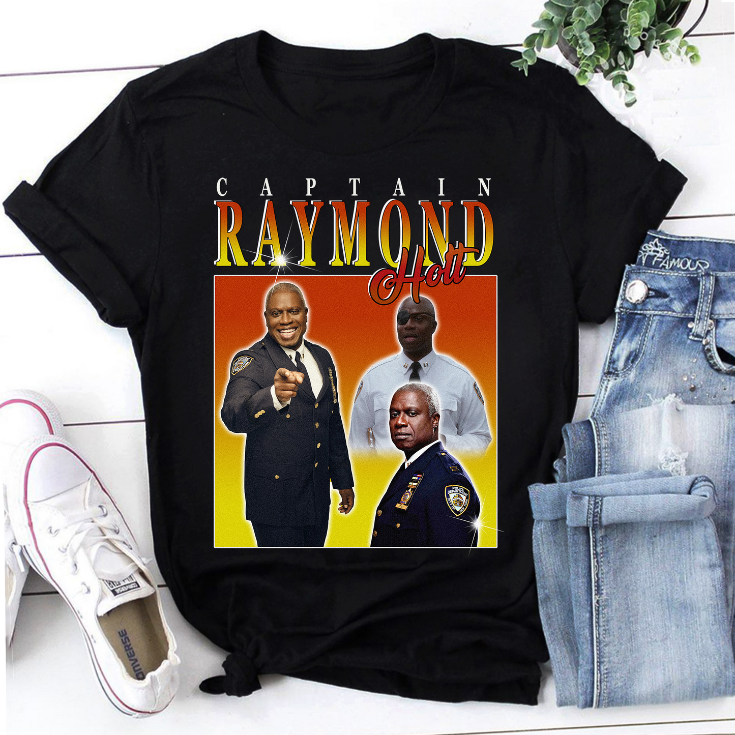 Captain Raymond Holt Homage T-Shirt