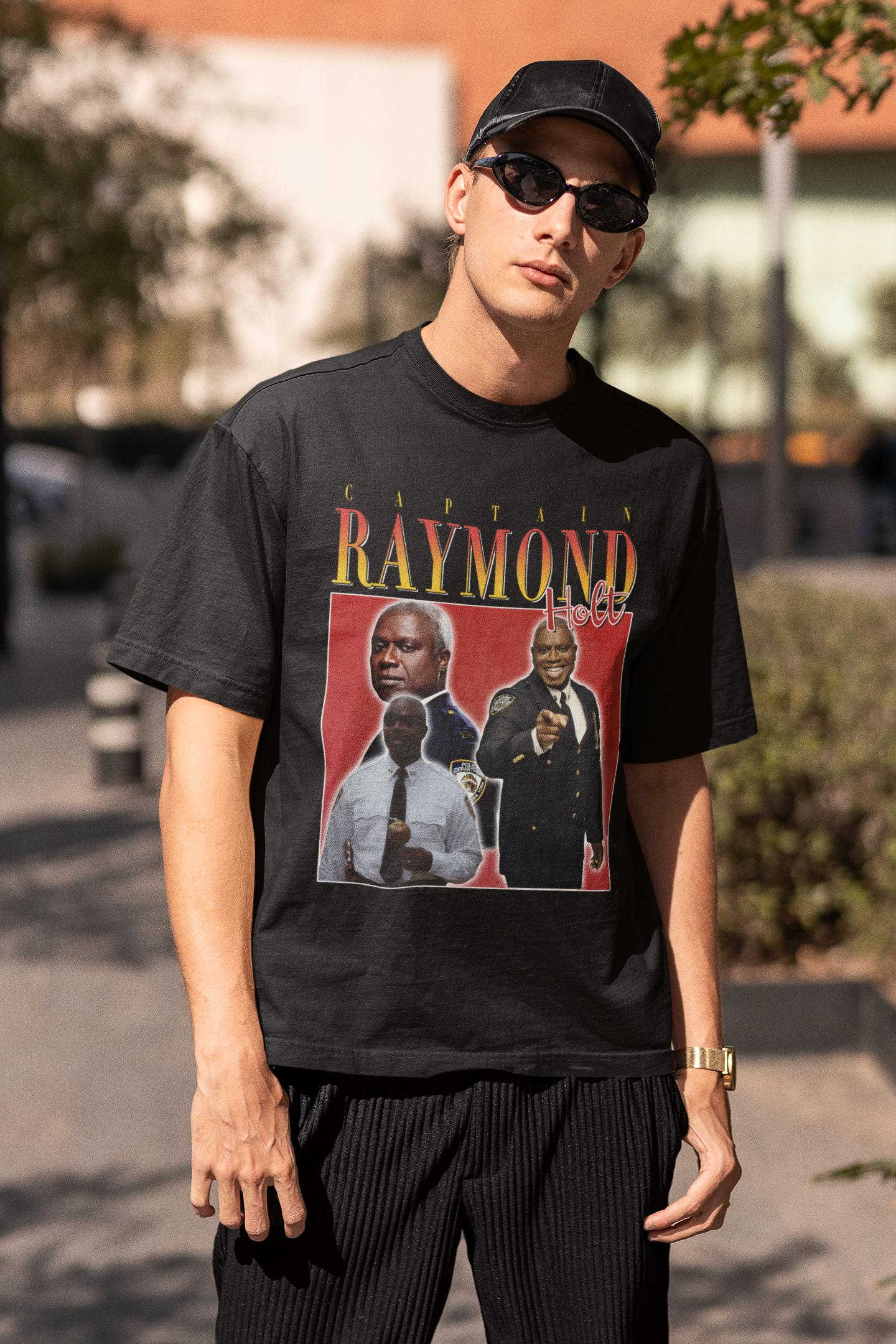 Captain Raymond Holt Homage Vintage T-Shirt