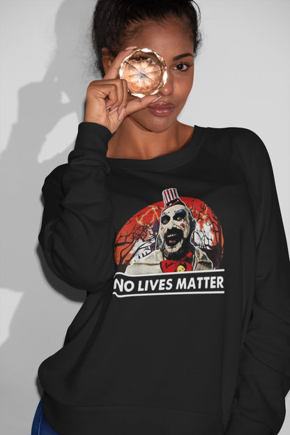 Captain Spaulding No Lives Matter Funny Halloween Costume Vintage T-Shirt
