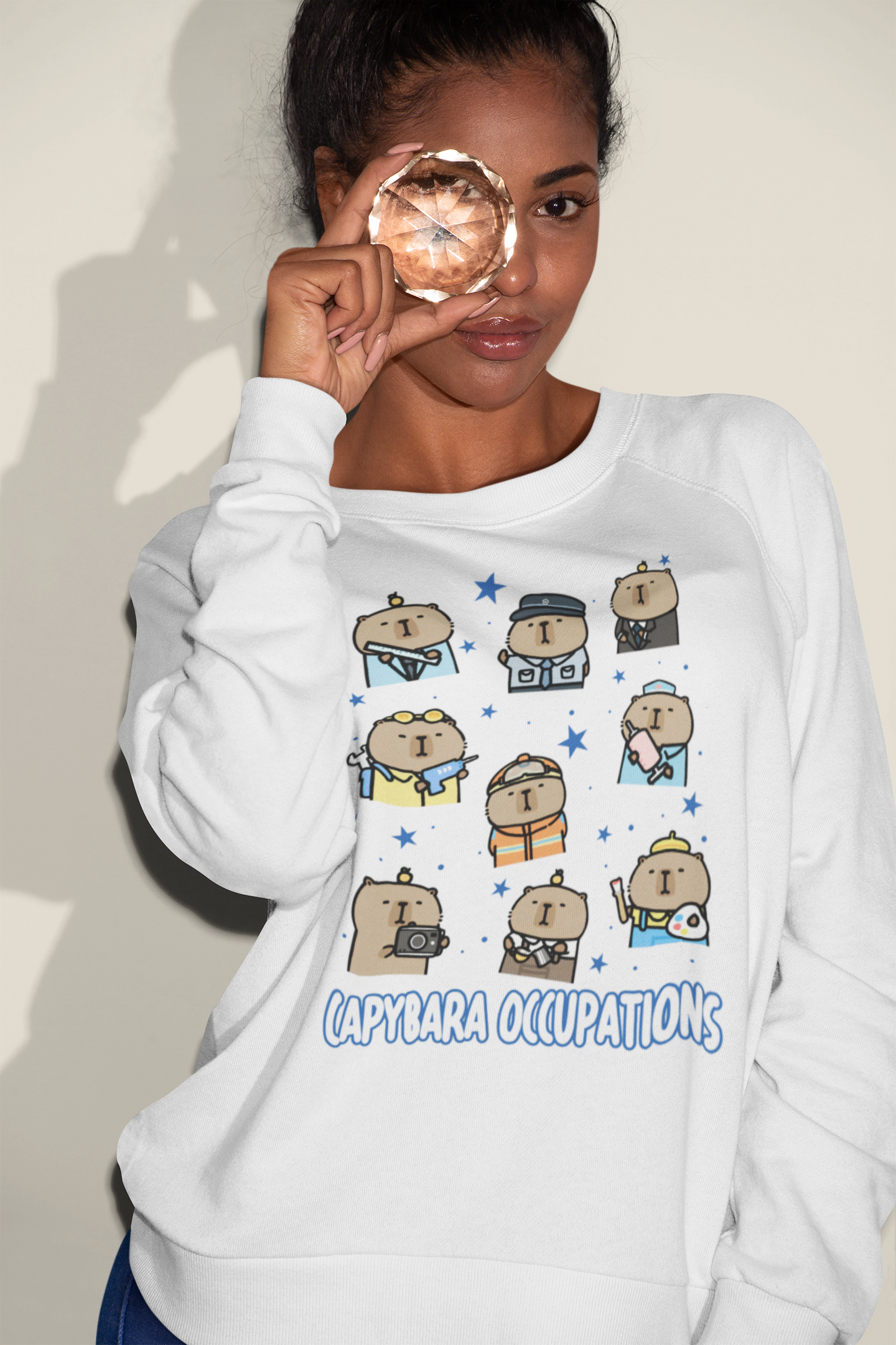 Capybara Occupations Shirt, Cute Animals Shirt