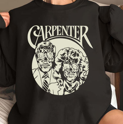 Carpenter Zombies Retro T-Shirt