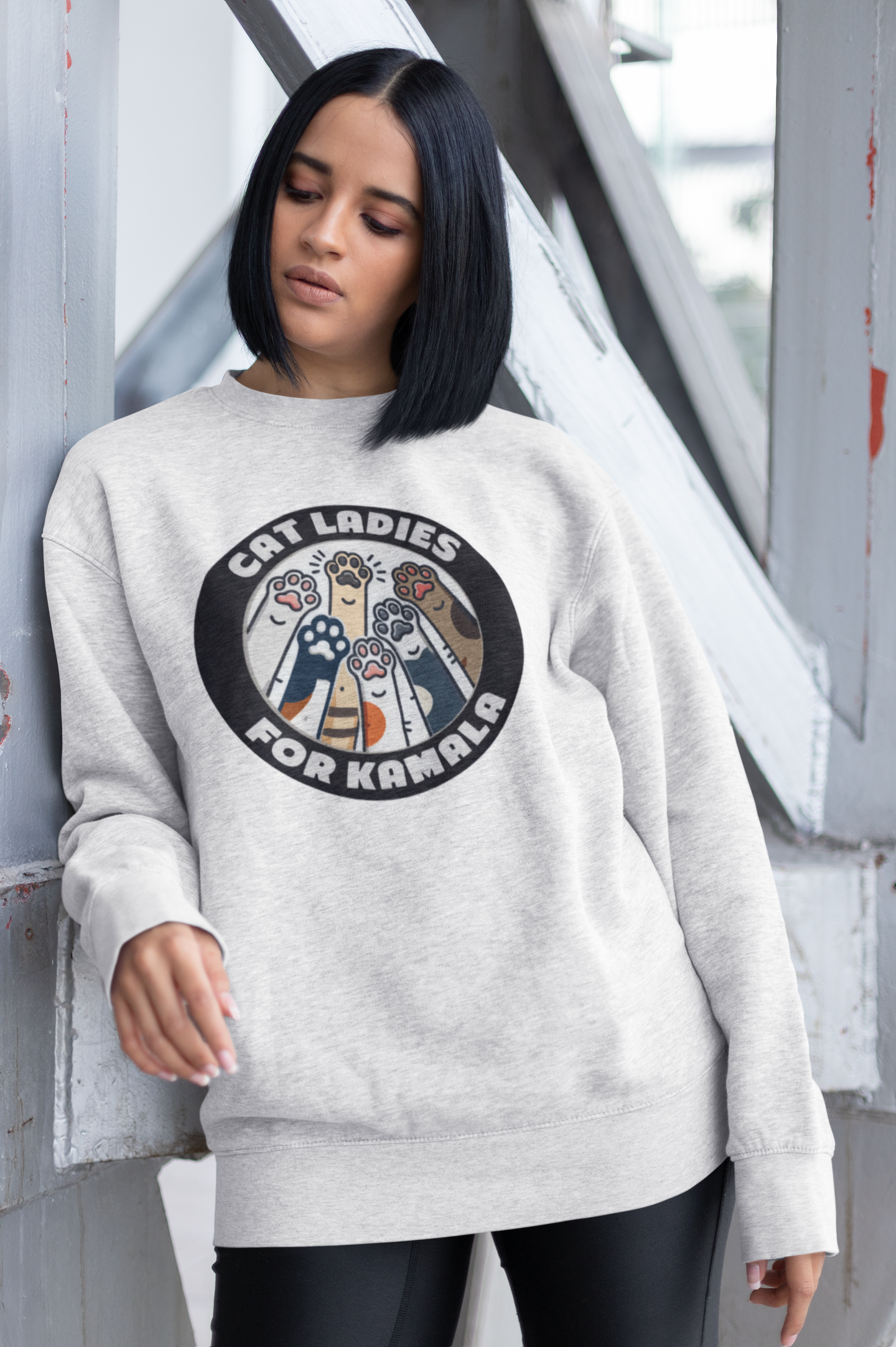 Cat Ladies for Kamala Vintage T-Shirt