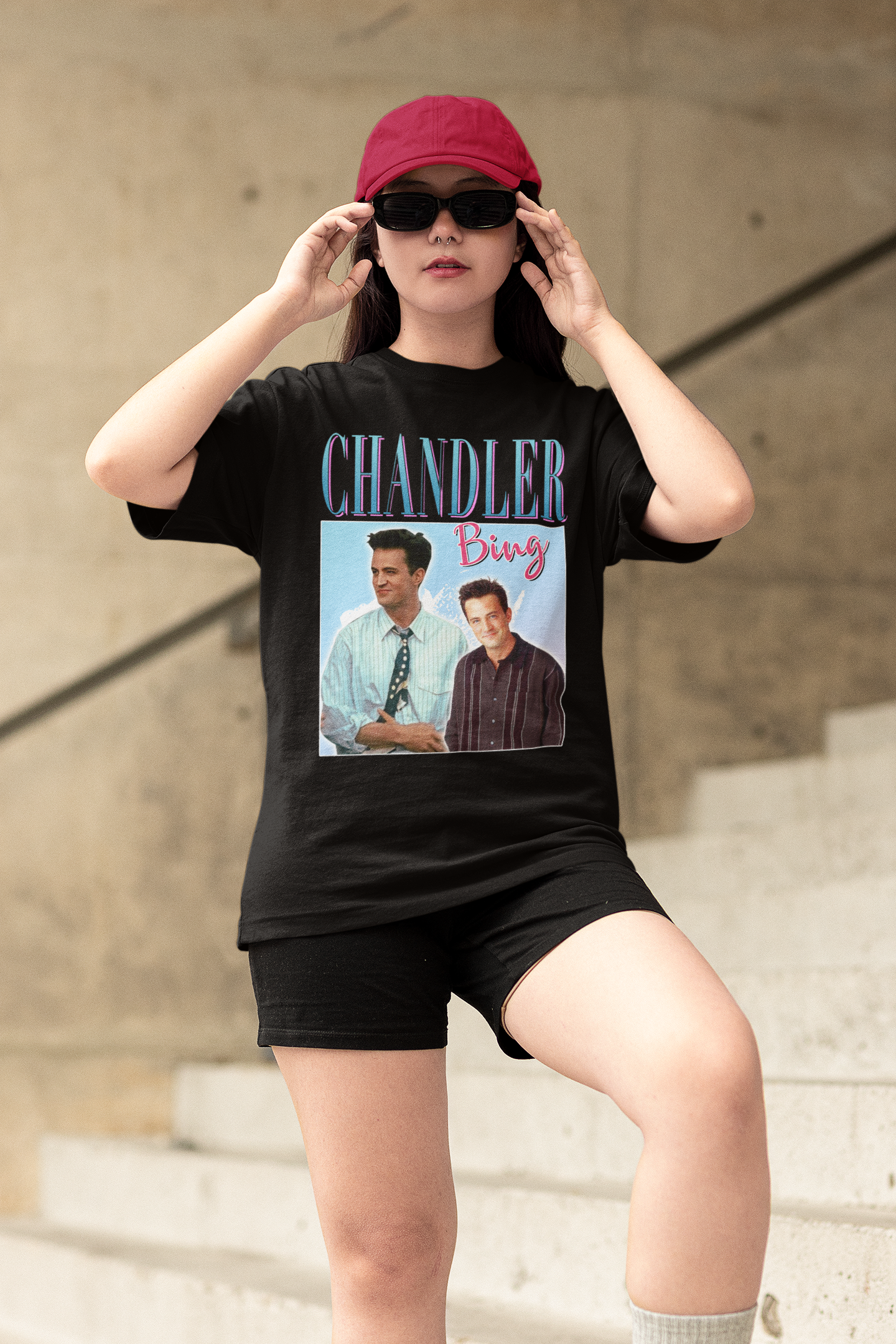 Chandler Bing Homage Vintage T-Shirt