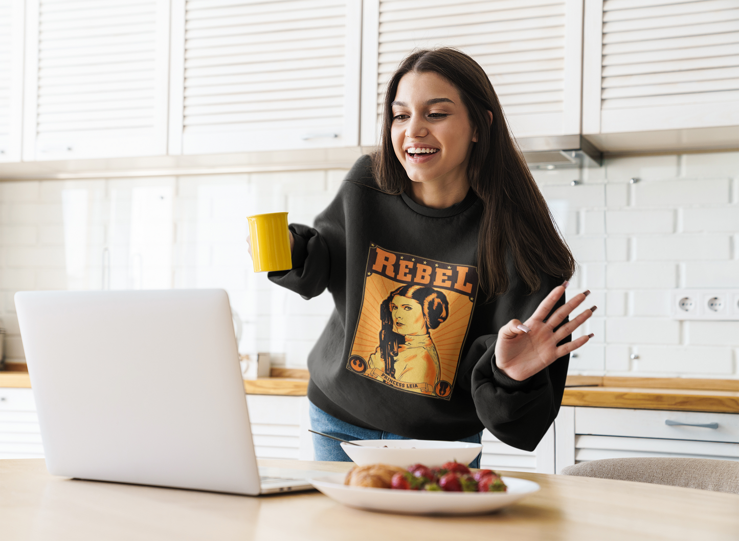 Charlie Bradbury’s Princess Leia Rebels T-Shirt