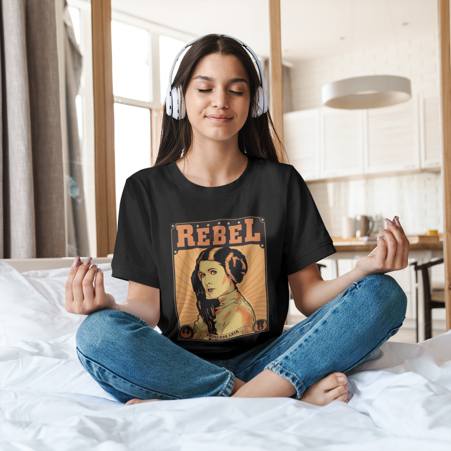 Charlie Bradbury’s Princess Leia Rebels T-Shirt