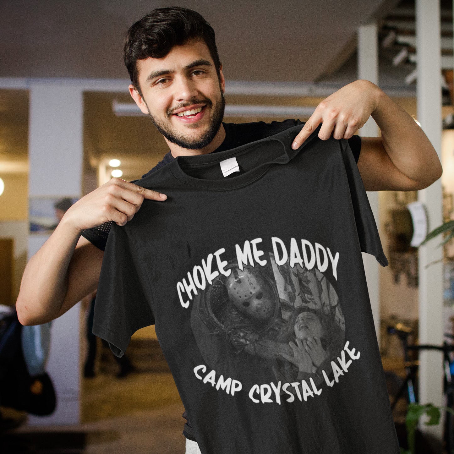 Choke Me Daddy Camp Crystal Lake T-Shirt