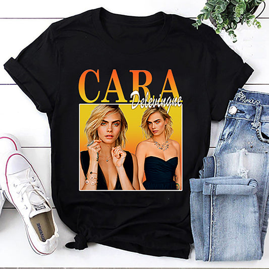 Collage Design Cara Delevingne Unisex T-Shirt