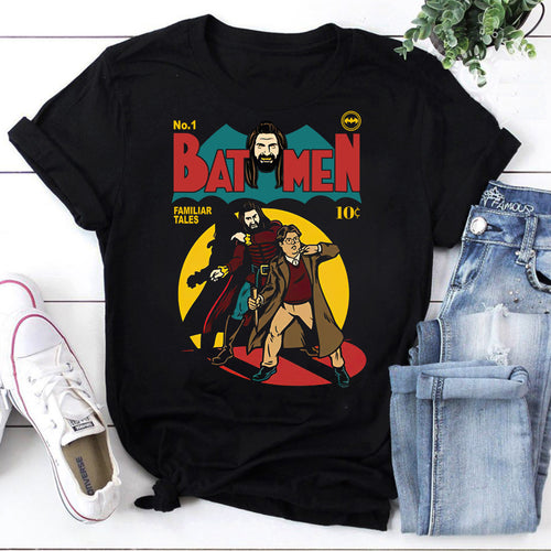 Comic Batmen What We Do In The Shadows T-Shirt