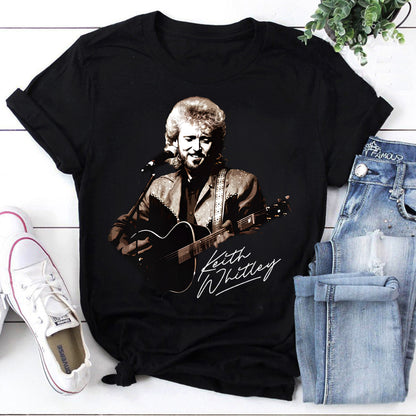 Country Music Keith Whitley Sandy T-Shirt