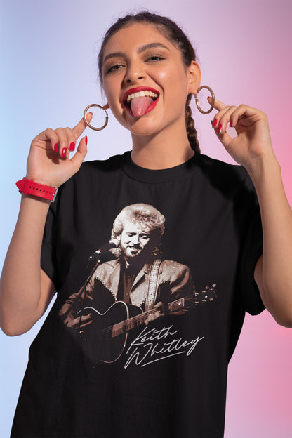 Country Music Keith Whitley Sandy T-Shirt