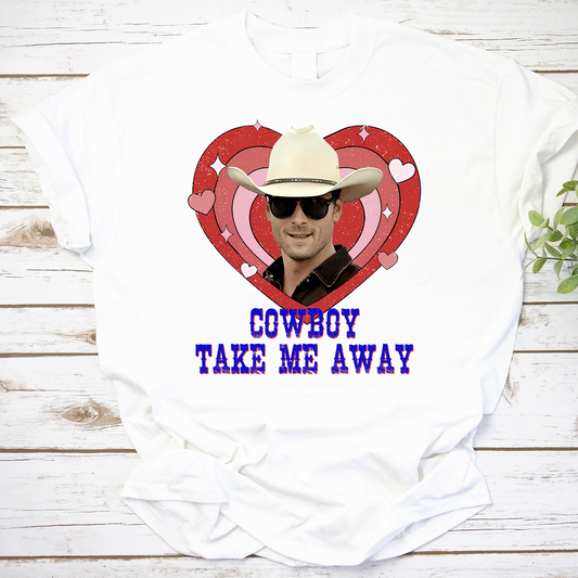 Cowboy Take Me Away Vintage T-Shirt