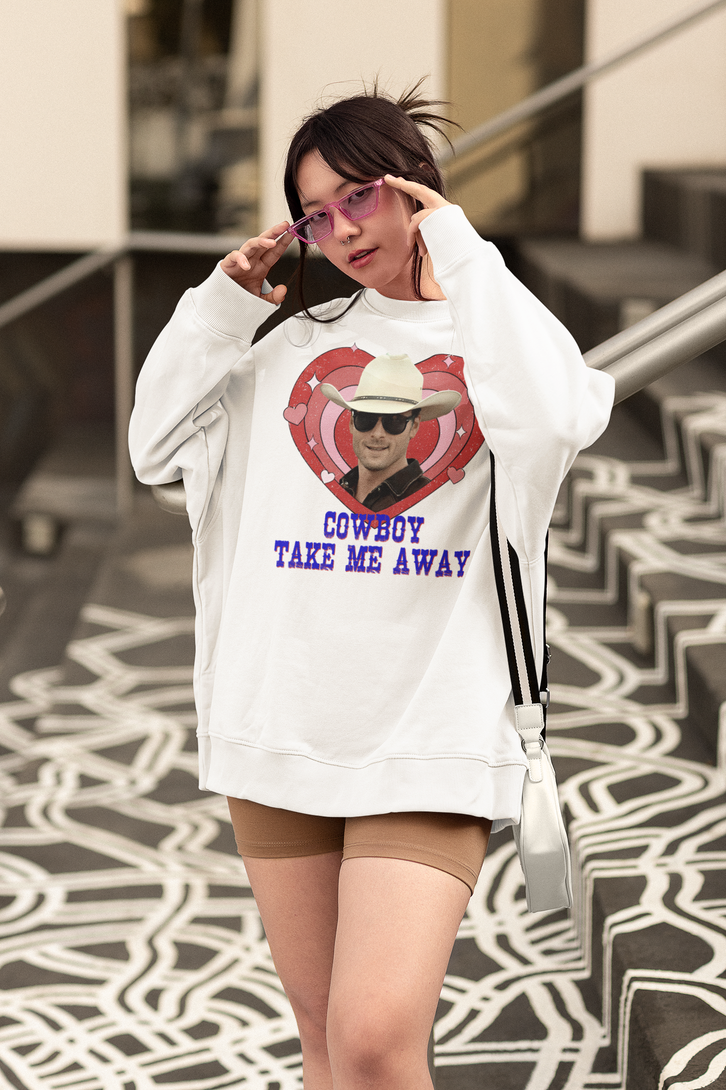 Cowboy Take Me Away Vintage T-Shirt