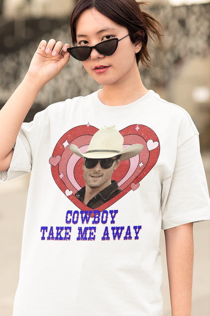 Cowboy Take Me Away Vintage T-Shirt