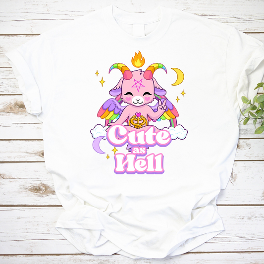 Cute As Hell Vintage T-Shirt