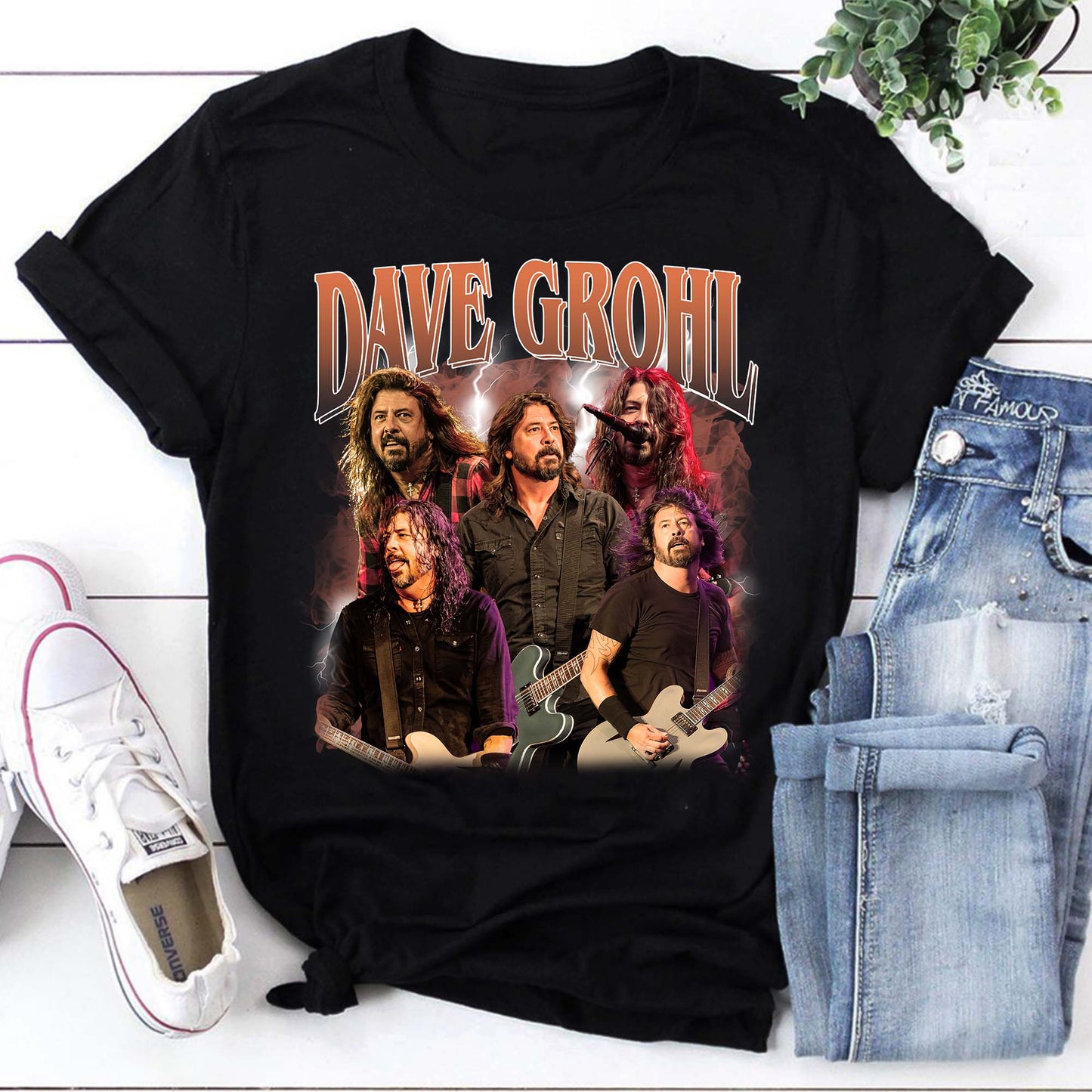 Dave Grohl Bootleg Vintage T-Shirt