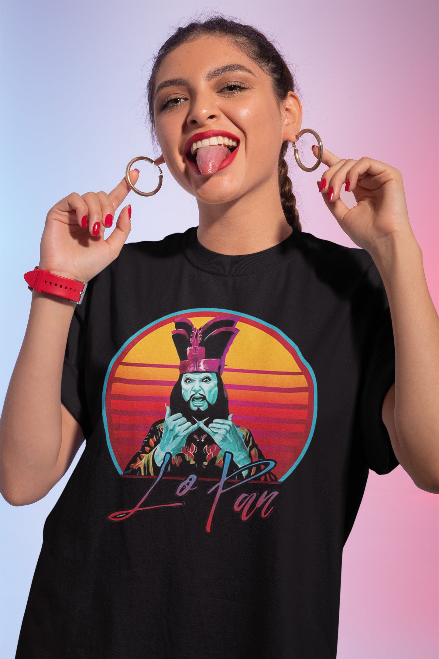 David Lo Pan Big Trouble In Little China Movie Vintage T-Shirt