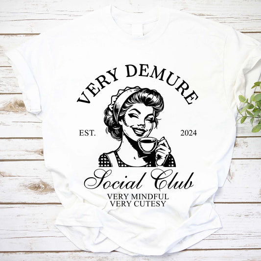 Demure Club Vintage T-Shirt