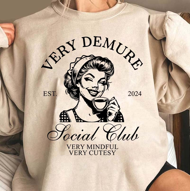 Demure Club Vintage T-Shirt