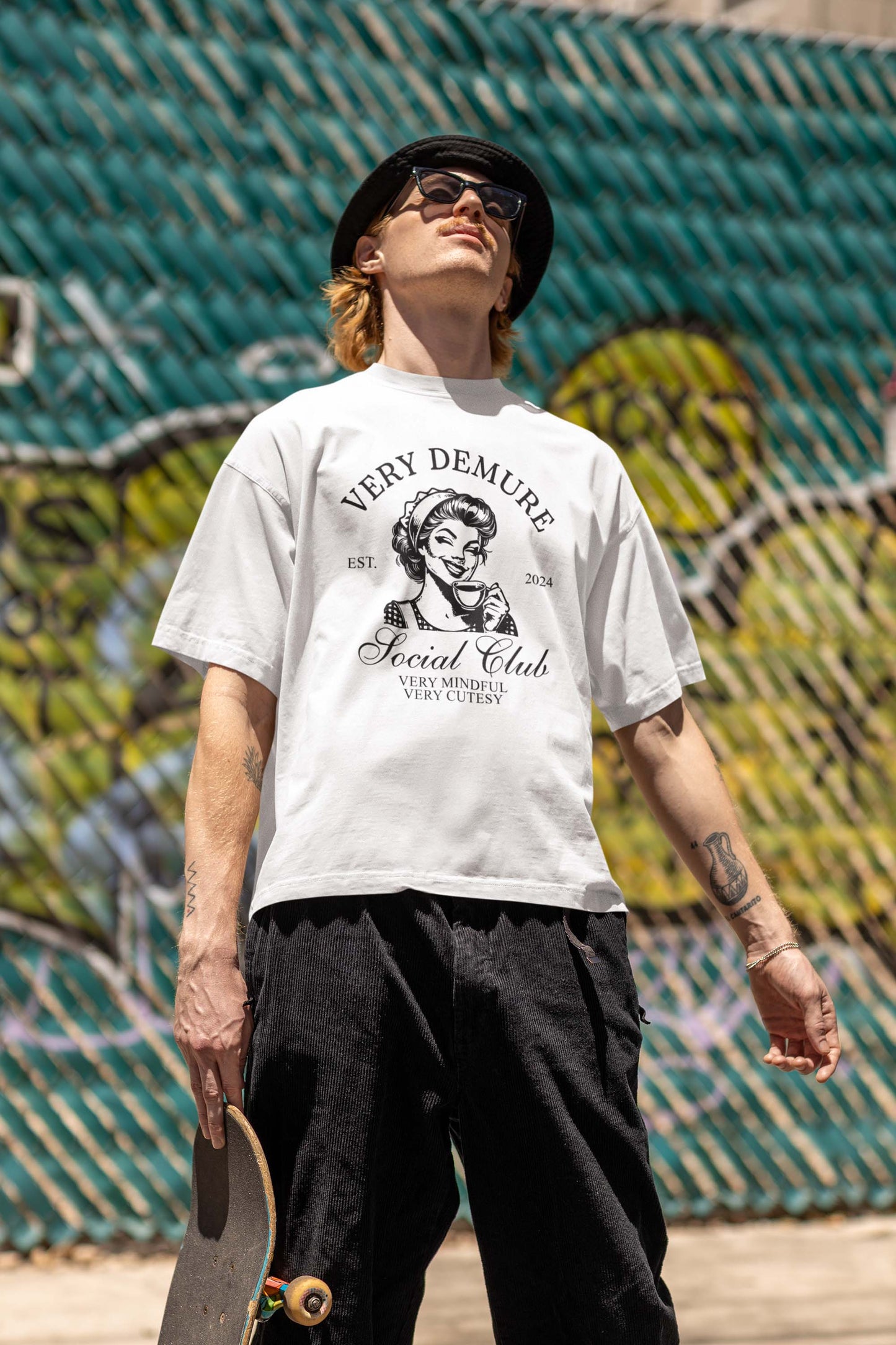 Demure Club Vintage T-Shirt