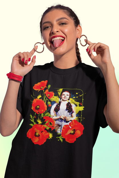 Dorothy Poppies The Wizard Of Oz Unisex Vintage T-Shirt