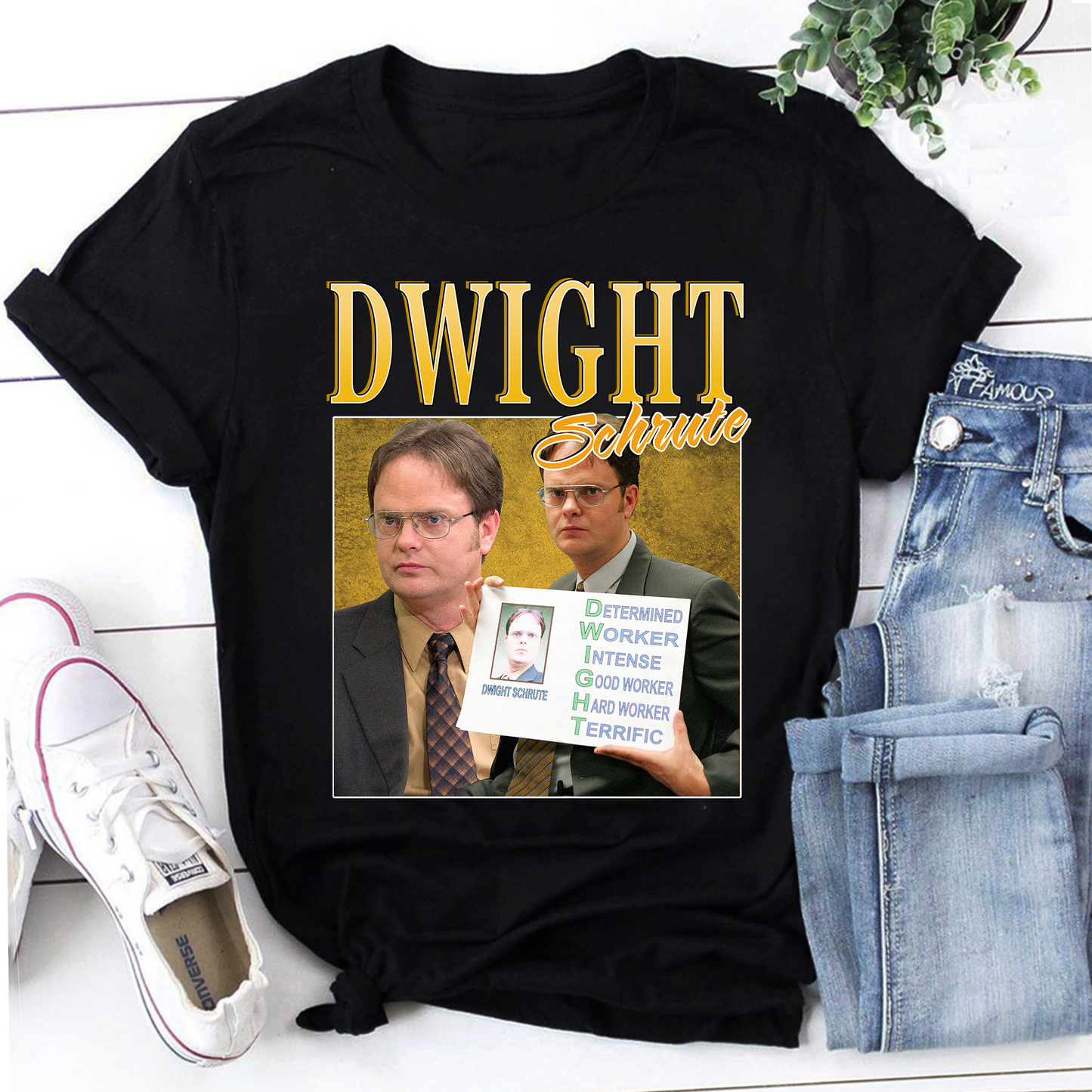 Dwight Schrute Homage Vintage T-Shirt