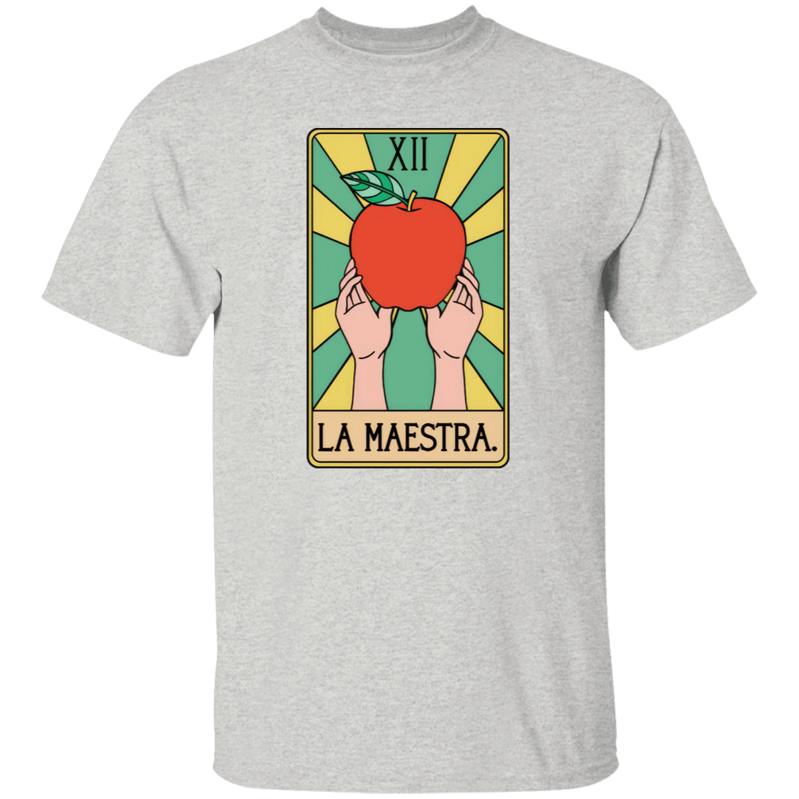 Spanish Teacher La Maestra Tarot Card Teacher T-Shirt