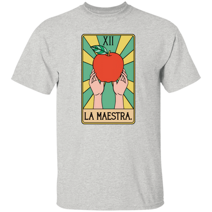 Spanish Teacher La Maestra Tarot Card Teacher T-Shirt