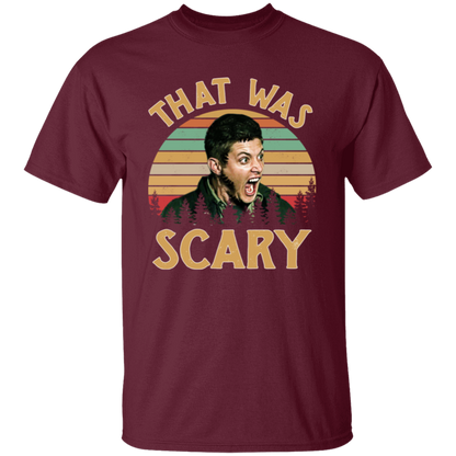 Dean Winchester Supernatural That Was Scary Funny Vintage Retro Unisex  T-Shirt - lucy - 92252218