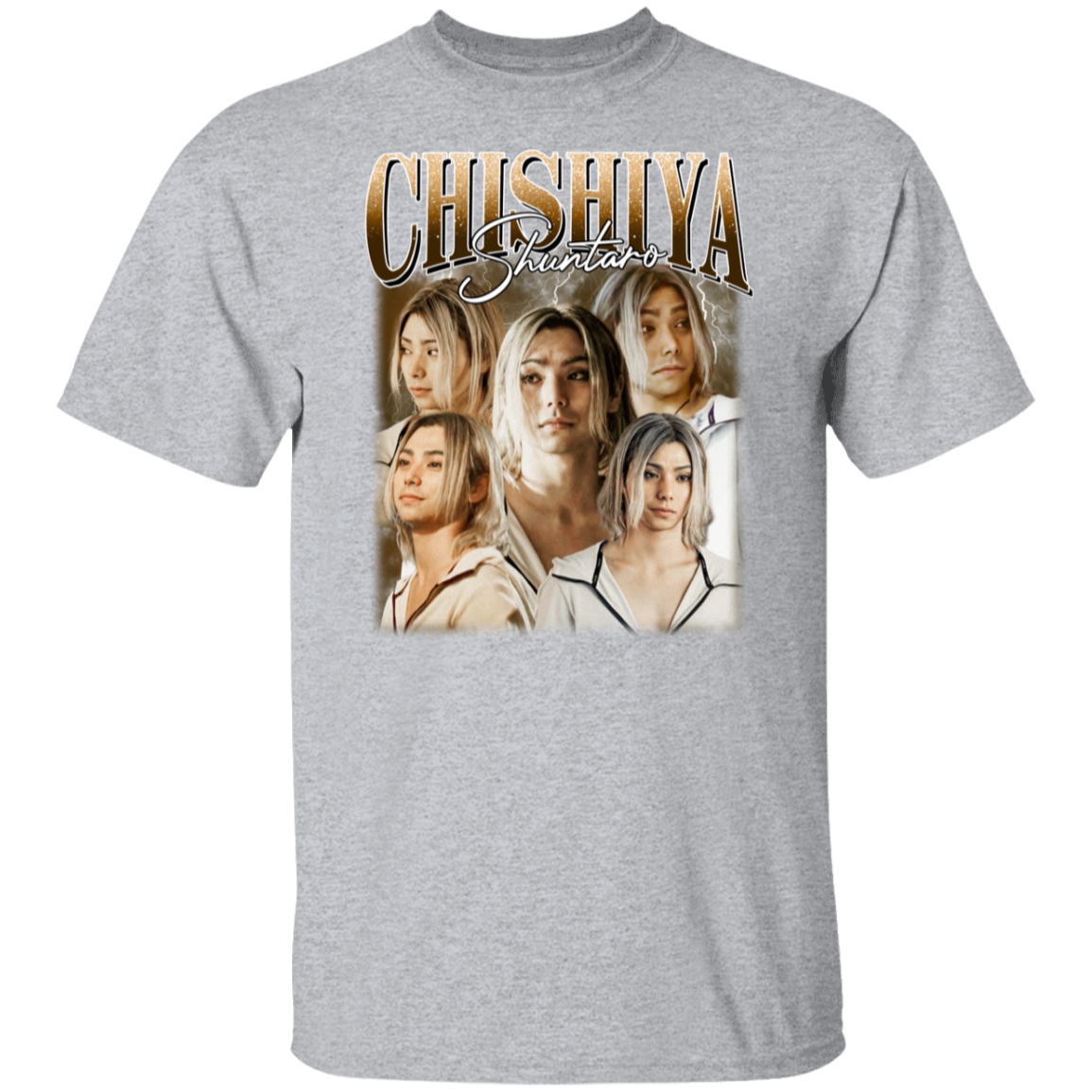 G500 5.3 oz. T-Shirt Shuntaro Chishiya Bootleg Shirt - ID09122410