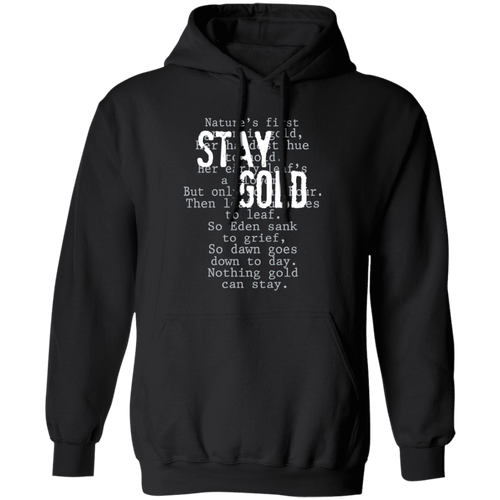 Greasers Stay Gold Teacher Funny Literature Teacher Vintage T-Shirt G185 Gildan Pullover Hoodie