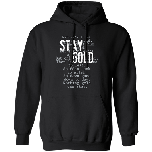 Greasers Stay Gold Teacher Funny Literature Teacher Vintage T-Shirt G185 Gildan Pullover Hoodie